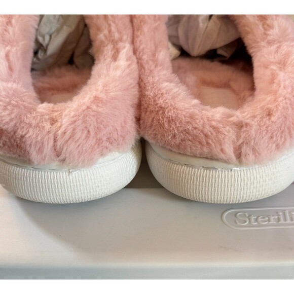 Hello Kitty Clog Pink Women's Slippers Sz. L 9-10 Warm Cozy Comfy House Shoes - Picture 7 of 10